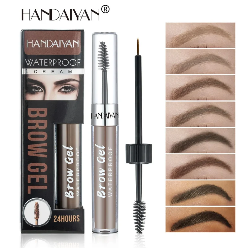 eyebrow-gel-waterproof-long-lasting-8-color-hdy-bcwwcdpa-3 Waterproof Eyebrow Gel with applicator brush for 24-hour long-lasting natural-looking brows