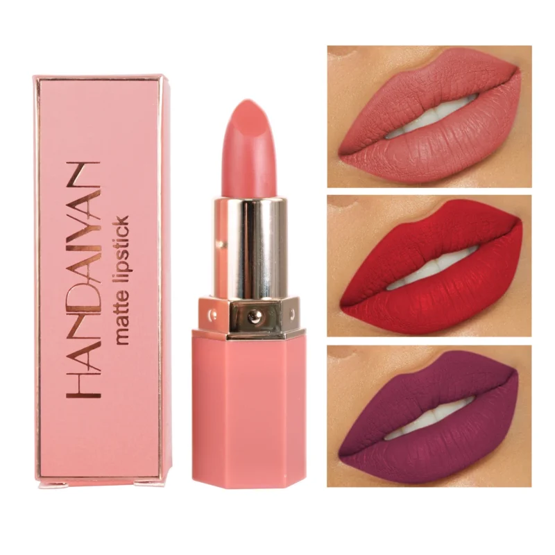 matte-liquid-lipstick-long-lasting-waterproof-non-transfer-hdy-ubu7sb59-1 HANDAIYAN Matte Liquid Lipstick in 6 vibrant shades, featuring long-lasting, waterproof, and non-transfer formula for all-day wear.